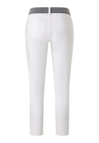 784688907-701 ORNELLA SPORTY 44 7/8 SLIM FIT - Pearl White