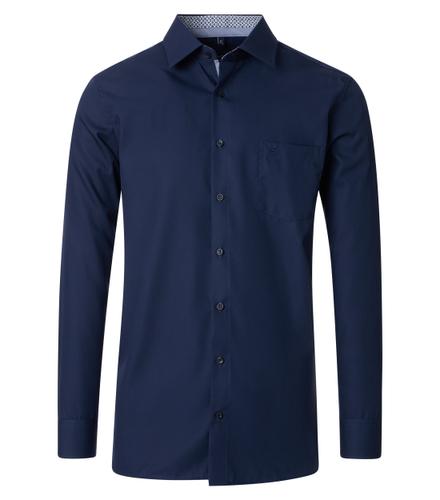 Businesshemd extra langer Arm 72cm 48 Comfort Fit - Blau