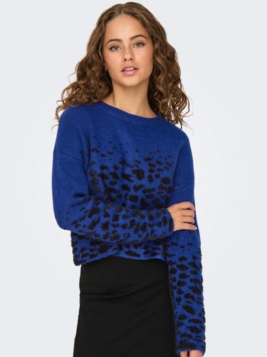 ONLANNI LS SHORT O-NECK JQ KNT M - Sodalite Blue