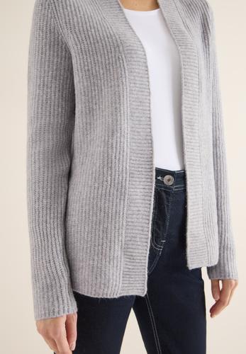 Offener Cosy Cardigan XL - Luna Grey Melange