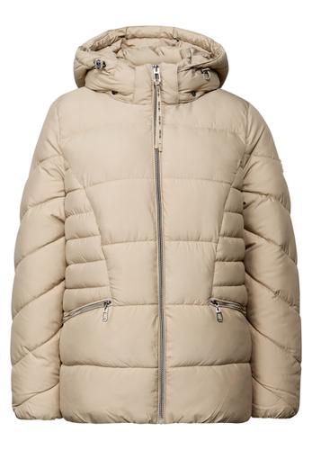 Kurze Steppjacke 46 - Smooth Champagne