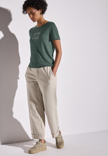T-Shirt mit Wording 38 - Garden Green