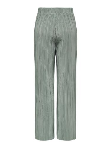 ONLRAVENNA PLISSE PANT NOOS JRS XL Normal geschnitten - Agave Green