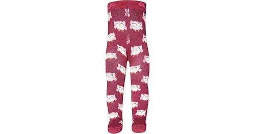 Baby Strickstrumpfhose bordeaux Gr. 74 Mädchen Baby