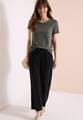 High Waist Wide Leg Hose im Loose Fit