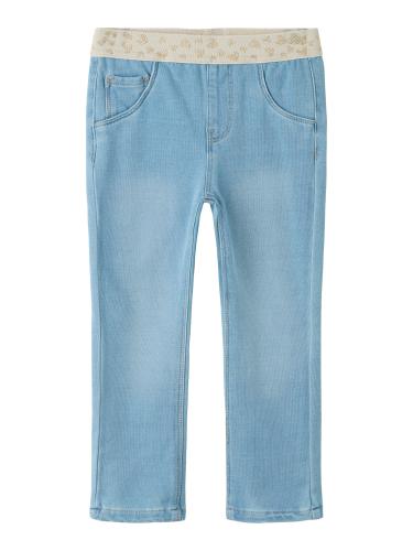 NMFSALLI SLIM SWE JEANS 1190-BO NOOS 92 Slim Fit - Light Blue Denim