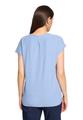 Casual-Shirt XXL Lässig - Blau/weiß