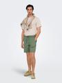 ONSLINUS 0007 COT LIN SHORTS NOOS M Normal geschnitten - Sea Spray