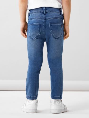 NMFSALLI SLIM DNM LEGGING 1380-TO NOOS 116 Slim Fit - Medium Blue Denim