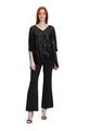 Cape 38 Oversized - Schwarz/schwarz
