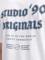 JORMEADOWS TYPO TEE SS CREW NECK