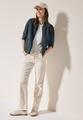 Blouson mit feiner Struktur S - Slate Khaki