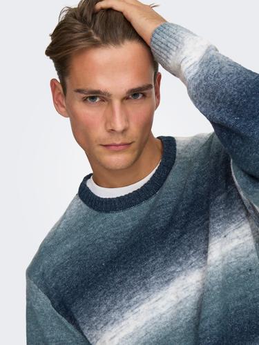 ONSBERTIL REG LS CREW KNIT