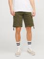 Relaxed Fit Shorts - Oliv / S