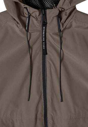 Jacke in A-Linie S - Mocha Taupe