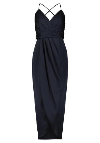 Abendkleid Blau 38