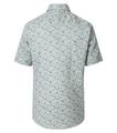 Leinenhemd Kurzarm L Comfort Fit - Grün
