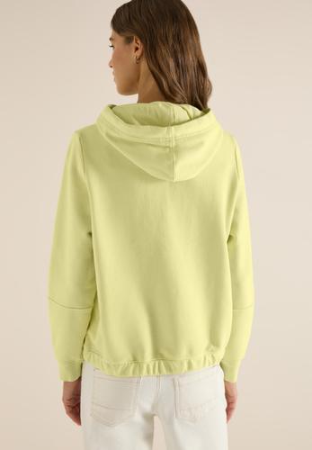 Hoodie mit Stickerei S - Iced Yellow