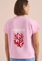 Kurzarm Sweatshirt mit Backprint
