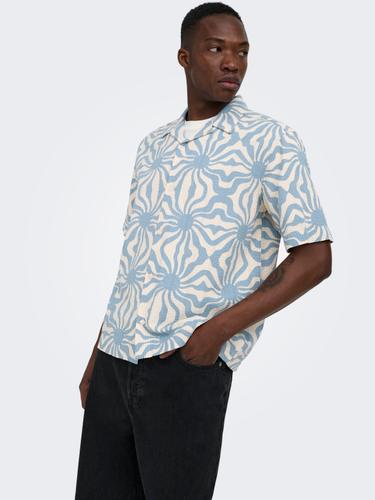 ONSCRUZ RLX SEERSUCKER RESO. SS SHIRT VD