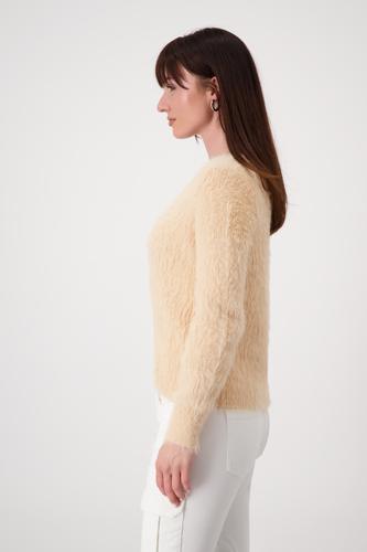 Flauschiger Pullover 40 - Peach Nectar