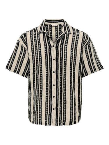 ONSDANI CROCHET SS SHIRT NOOS