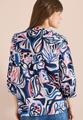 3/4-Arm Bluse mit Multicolor Print S - Universal Blue