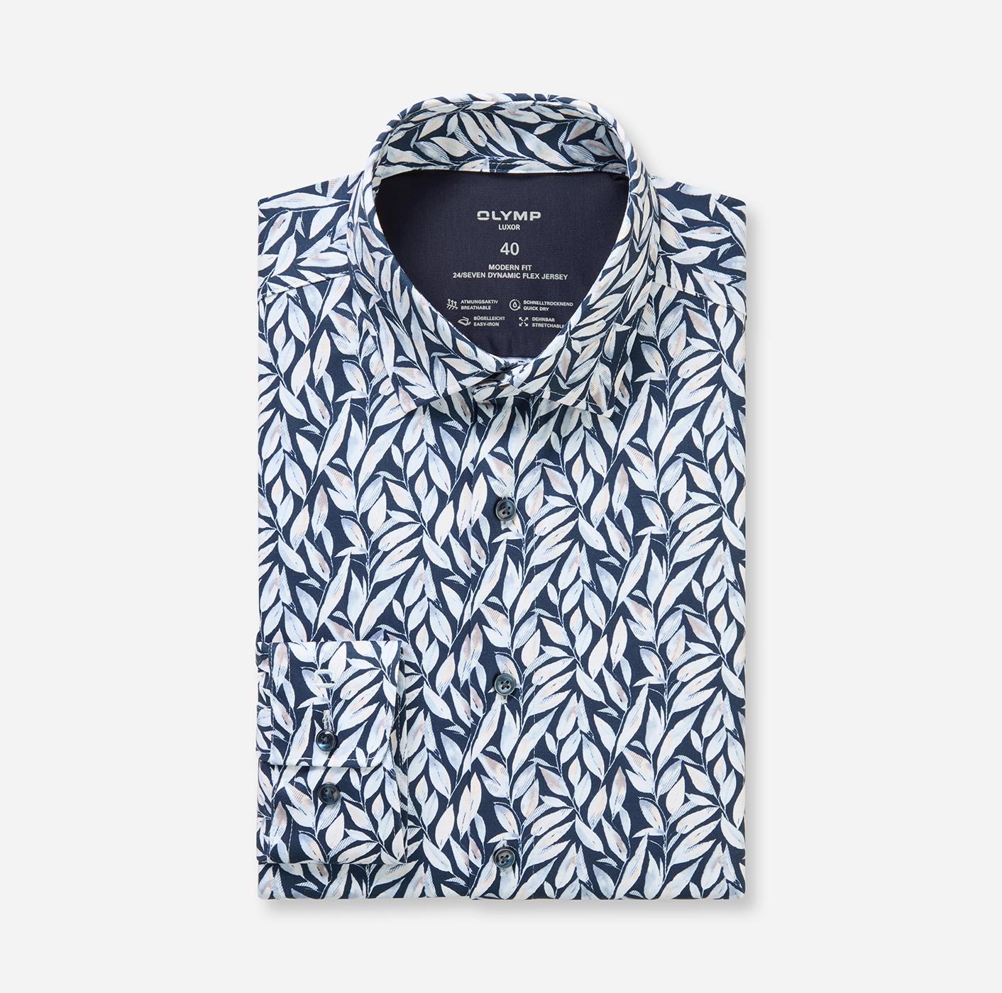 OLYMP Luxor 24/Seven 41 modern fit - Marine