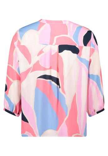 Schlupfbluse 44 Figurumspielend - Rosé/Pink