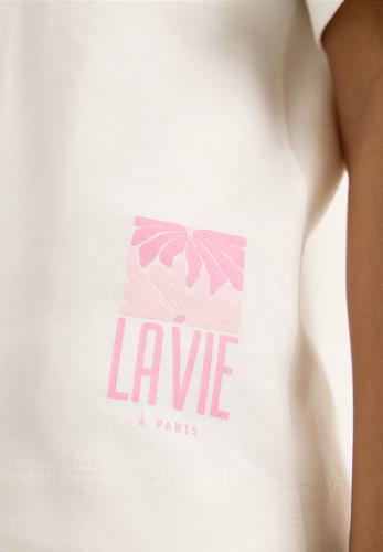 Kurzarm Sweatshirt mit Backprint
