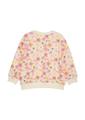 Sweatshirt 92/98 Oversize - Creme|mehrfarbig