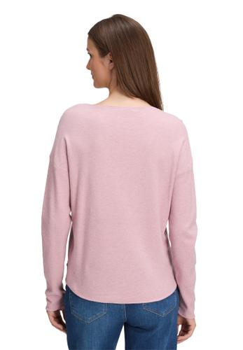 Strickpullover 38 Gerade - Rose Melange
