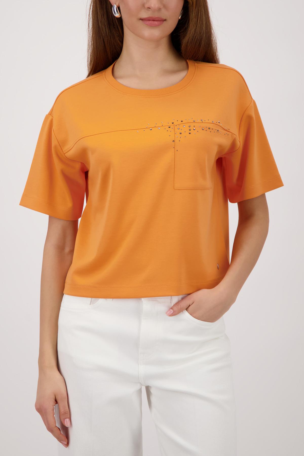 Sweatshirt mit Strasssteinen 36 - Aperitif