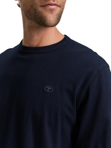 Basic shirt met lange mouwen van katoen
