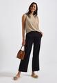 Top mit Chiffondetails 46 - Coastal Beige