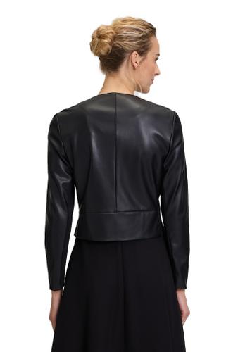 Blazer-Jacke Schwarz 40
