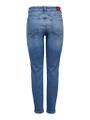 ONLEMILY STRETCH HW ST AK DNM CRO571NOOS 25/32 Gerade geschnitten - Medium Blue Denim