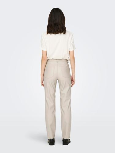 ONLEMILY HW ST ANK FAUX LEATHER PNT
