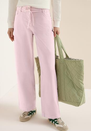 High Waist Wide Leg Jeans im Loose Fit