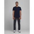 JJEBASIC O-NECK TEE S/S NOOS S Stretch - Navy Blue