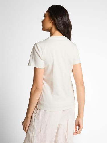 Basic T-Shirt aus Baumwolle