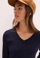 Basic V-Neck Shirt S - Urban Dark Blue