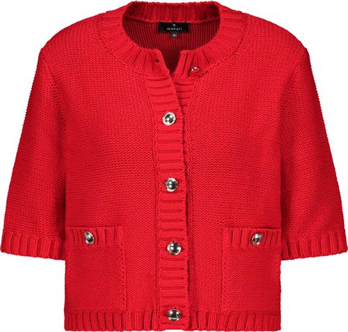 Strickjacke mit Knöpfen 36 - Red