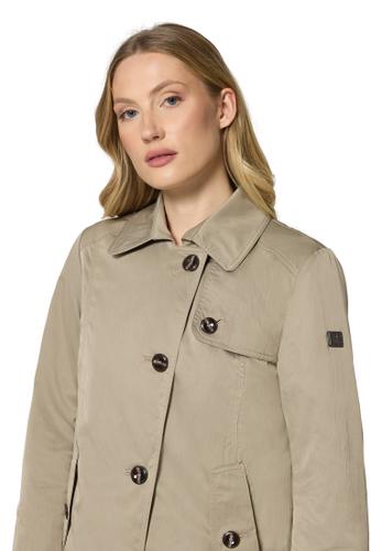 Kurzmantel 38 Ausgestellt - Khaki