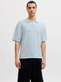 JORTYLER KNIT SS SPLIT NECK POLO SN