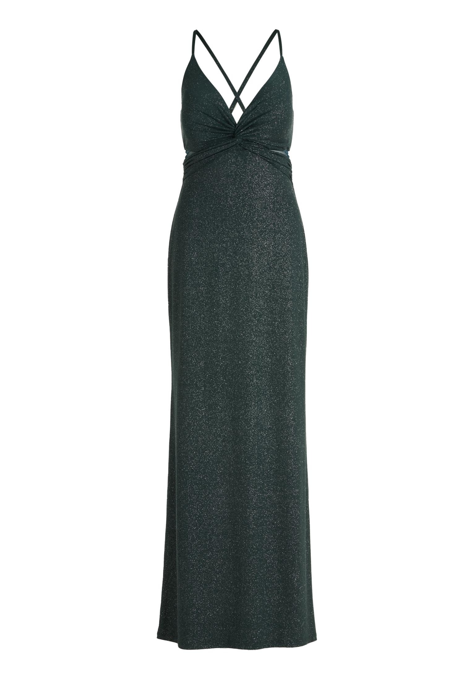 Abendkleid 36 Figurbetont - Dark Green/Grey