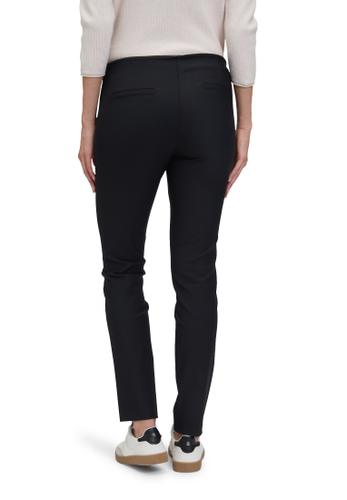Businesshose 48 Slim Fit - Schwarz
