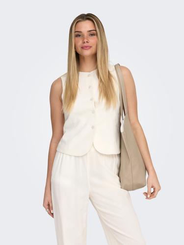ONLGOA S/L LINEN BL WAISTCOAT CC TLR