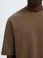 SLHLOOSEOSCAR SS O-NECK TEE NOOS