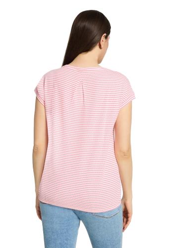 Casual-Shirt XXL Lässig - Pink/Cream
